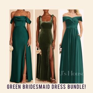 Bundle deal bridesmaid dresses!